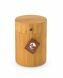 Biodegradable bamboo burial urn