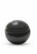 Black pet cremation ashes urn