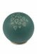 Spherical cremation ashes urn 'Hearts' Petrol Slib