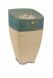 Handmade urn 'Green-blue'