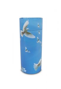 Ashes scattering tube 'Peace doves'
