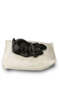 Pet cremation ashes urn 'Sleeping dog' 