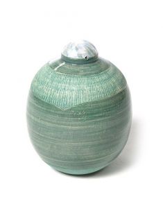 Ceramic funeral urn