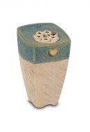 Ceramic keepsake cremation ashes urn cremation ashes urn