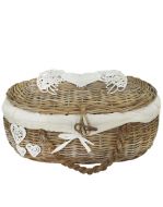 Reed Pet Coffin (Wicker)