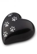 Pet cremation ashes urn heart